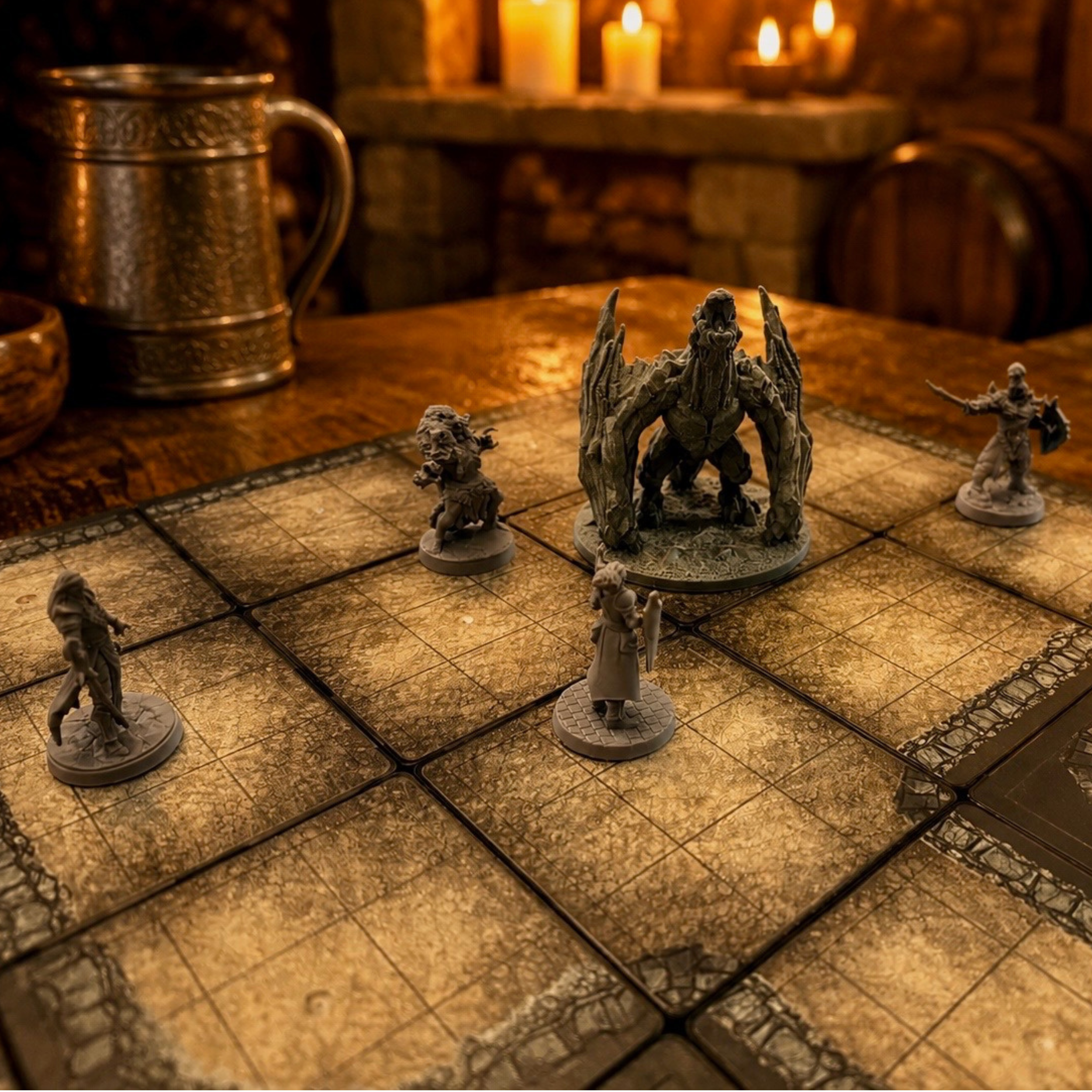Cavern Depths Modular Dungeon Tiles